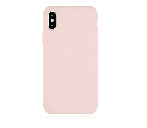 Чехол для смартфона vlp Silicone Сase для iPhone XS/X, светло-розовый